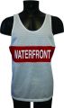 Waterfront Poly Singlet w/ Red Panel