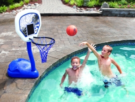 Poolside Basketball
