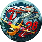 6” Planes Fire & Rescue Play Ball