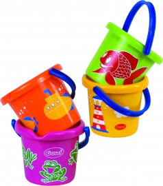 Bucket w/ Decoration 7”