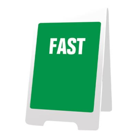 Lane Indicator Sign Fast