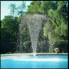 Wonderfall Pool Fountain Single tiered Spray & 2-tiered Spray